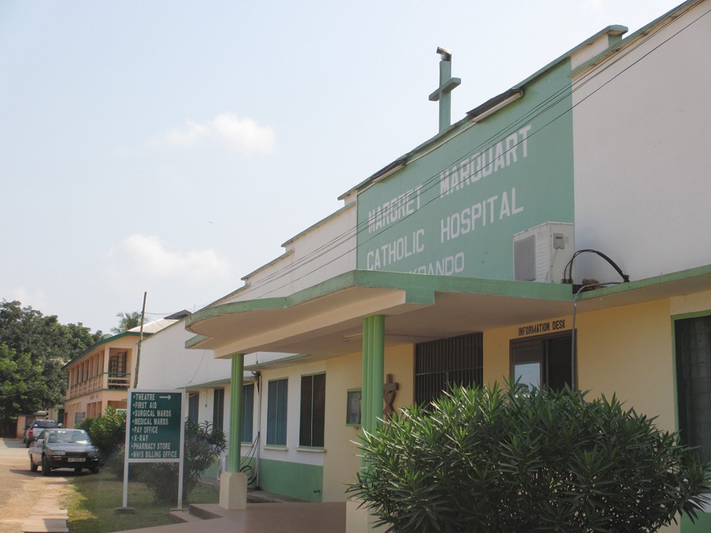 Margret Marquart Catholic Hospital Entrance