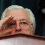 “I certainly would like to prevent, if I could legally, anybody having an abortion: a rich woman, a middle-class woman, or a poor woman. Unfortunately, the only vehicle available is the ... Medicaid bill.” —Rep. Henry Hyde of Illinois, chair of the House Judiciary Committee, pictured in 1998 © ERIK FREELAND/CORBIS