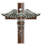 cross caduceus